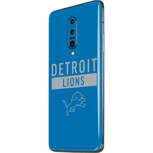 NFL Detroit Lions Blue Performance Series OnePlus 7 Pro Skin
