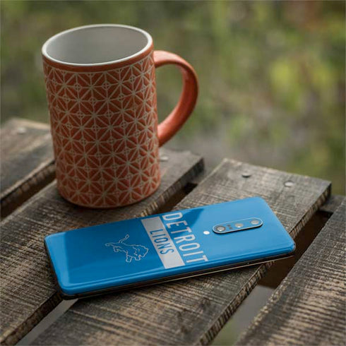 NFL Detroit Lions Blue Performance Series OnePlus 7 Pro Skin
