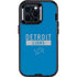 NFL Detroit Lions Blue Performance Series Otterbox Defender iPhone Skin