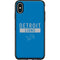 NFL Detroit Lions Blue Performance Series Otterbox Symmetry iPhone Skin