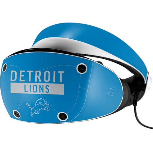 NFL Detroit Lions Blue Performance Series PlayStation VR2 Skin