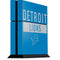 NFL Detroit Lions Blue Performance Series PS4 Console Skin
