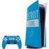 NFL Detroit Lions Blue Performance Series PS5 Bundle Skin