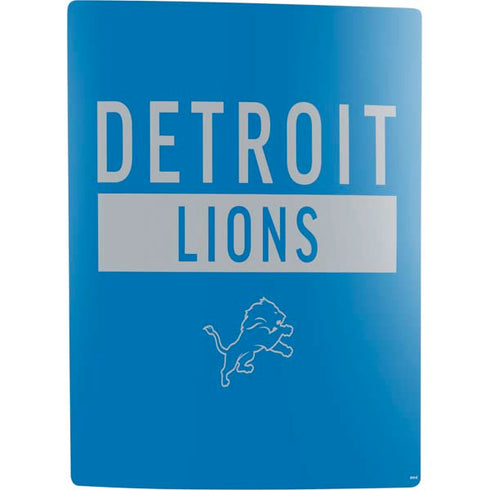 NFL Detroit Lions Blue Performance Series PS5 Digital Edition Bundle Skin