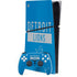 NFL Detroit Lions Blue Performance Series PS5 Slim Digital Edition Bundle Skin