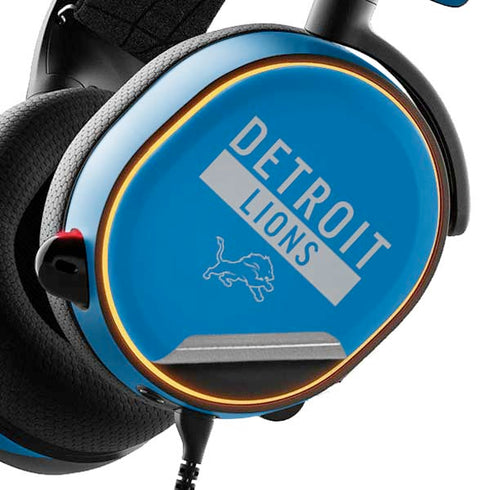 NFL Detroit Lions Blue Performance Series SteelSeries Arctis 5 Skin