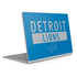 NFL Detroit Lions Blue Performance Series Surface Book 2 15in Skin