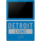 NFL Detroit Lions Blue Performance Series Surface Go Skin