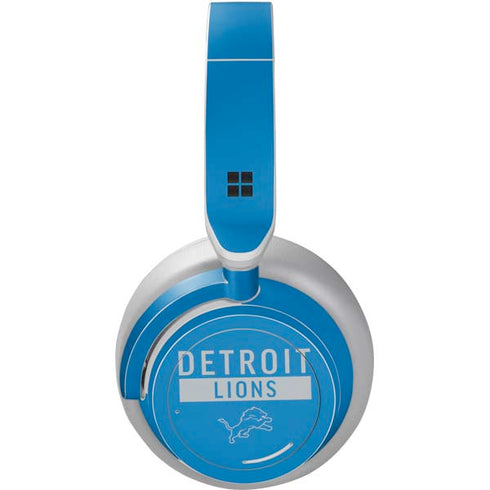 NFL Detroit Lions Blue Performance Series Surface Headphones Skin