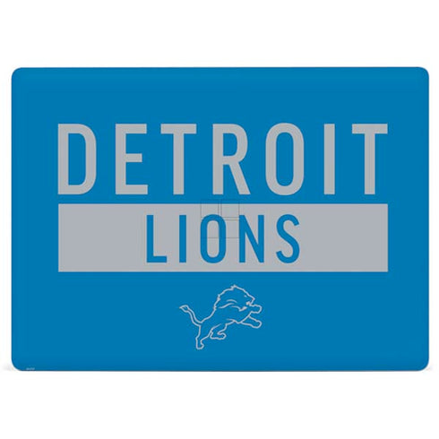 NFL Detroit Lions Blue Performance Series Surface Laptop 2 Skin