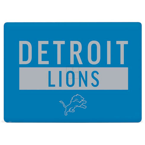 NFL Detroit Lions Blue Performance Series Surface Laptop 3 13.5in Skin