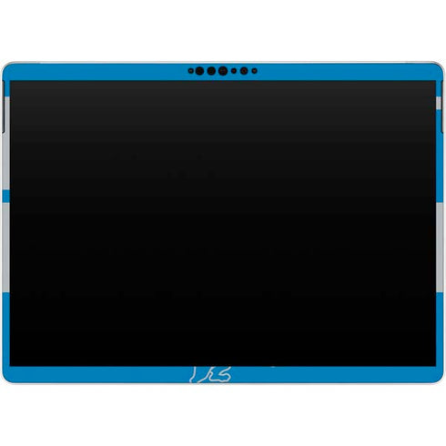 NFL Detroit Lions Blue Performance Series Surface Pro 9 Skin