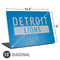 NFL Detroit Lions Blue Performance Series Universal Laptop 13in (10.6 x 7.6in) Skin
