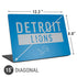 NFL Detroit Lions Blue Performance Series Universal Laptop 15in (12.2 x 8.8in) Skin
