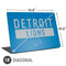 NFL Detroit Lions Blue Performance Series Universal Laptop 18in (14.6 x 10.6in) Skin