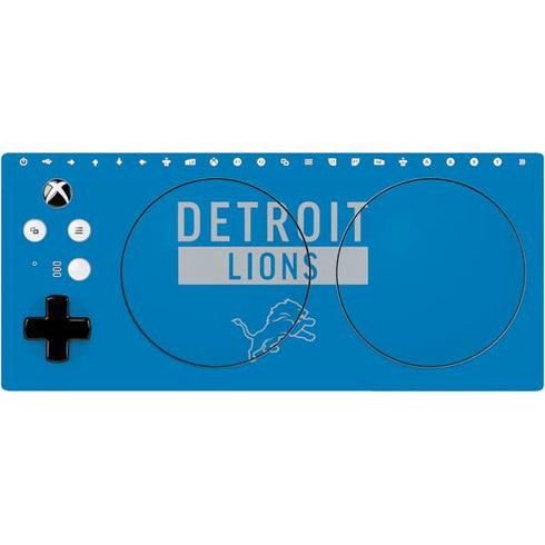 NFL Detroit Lions Blue Performance Series Xbox Adaptive Controller Skin