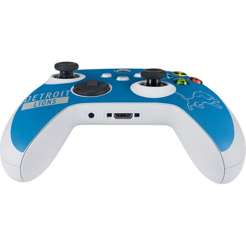 NFL Detroit Lions Blue Performance Series Xbox Series S Controller Skin