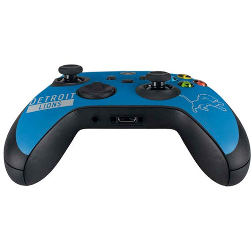 NFL Detroit Lions Blue Performance Series Xbox Series X Controller Skin
