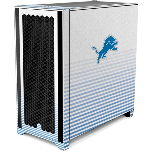 NFL Detroit Lions Breakaway Corsair 4000D Tempered Glass Mid-Tower ATX Case Skin