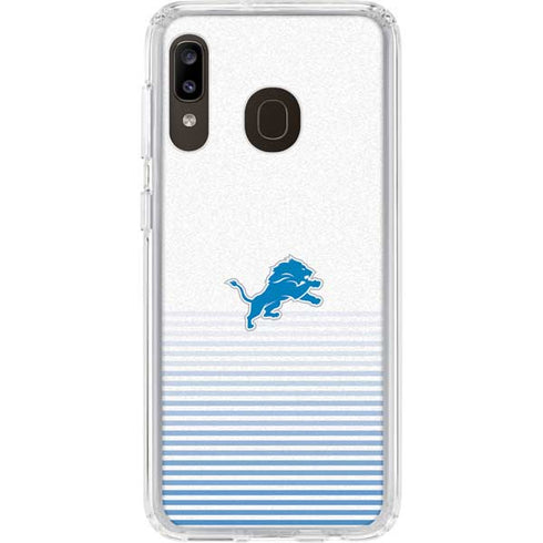 NFL Detroit Lions Breakaway Galaxy A20 Clear Case