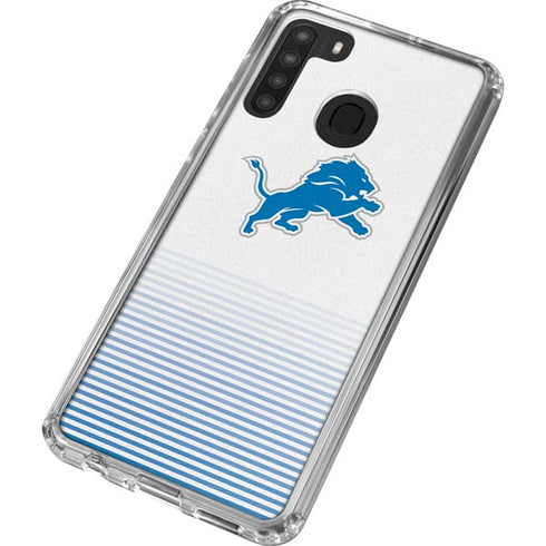 NFL Detroit Lions Breakaway Galaxy A21 Clear Case