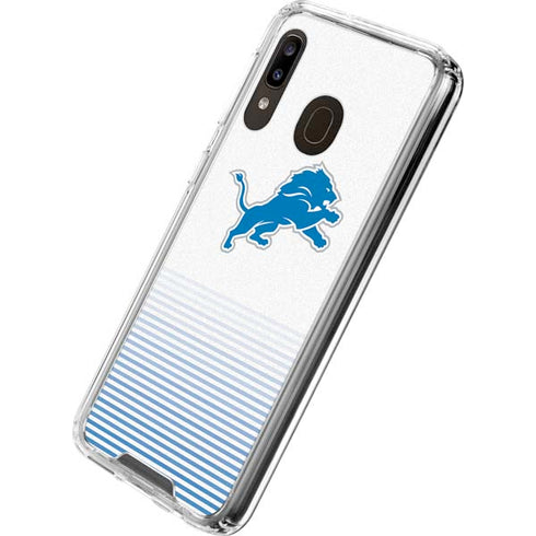 NFL Detroit Lions Breakaway Galaxy A30 Clear Case