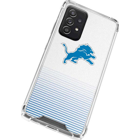 NFL Detroit Lions Breakaway Galaxy A72 5G Clear Case