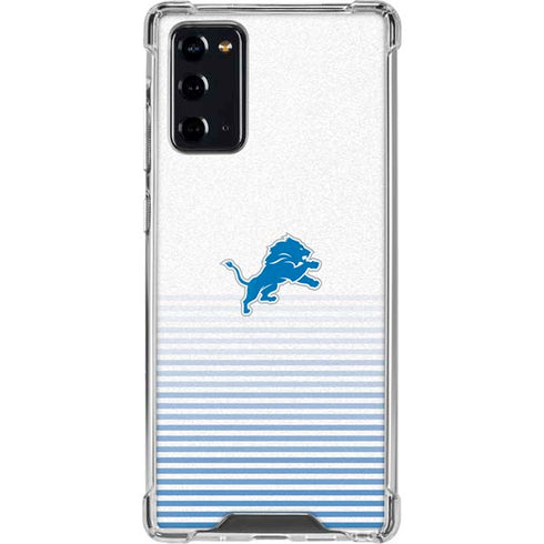 NFL Detroit Lions Breakaway Galaxy Note20 5G Clear Case
