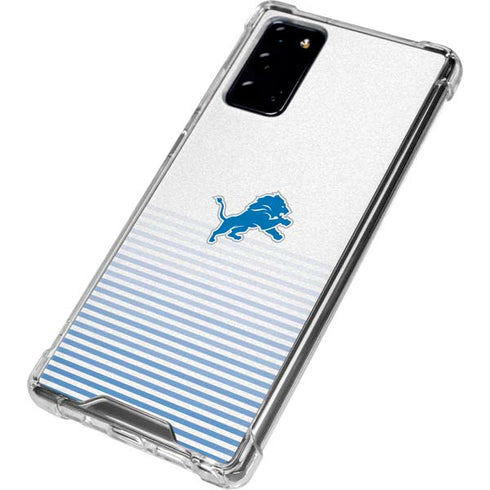 NFL Detroit Lions Breakaway Galaxy Note20 5G Clear Case