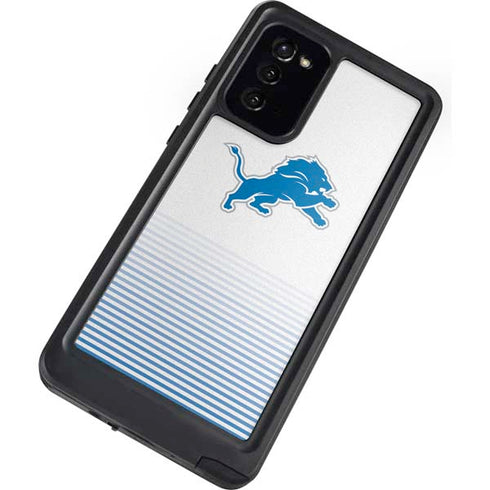 NFL Detroit Lions Breakaway Galaxy Note20 5G Waterproof Case