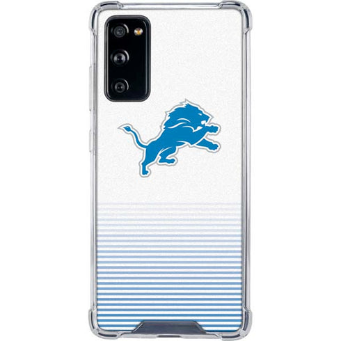 NFL Detroit Lions Breakaway Galaxy S20 FE Clear Case