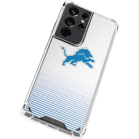 NFL Detroit Lions Breakaway Galaxy S21 Ultra 5G Clear Case
