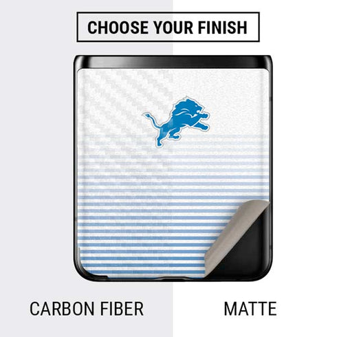 NFL Detroit Lions Breakaway Galaxy Z Flip Skin