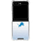 NFL Detroit Lions Breakaway Galaxy Z Flip5 5G Clear Case