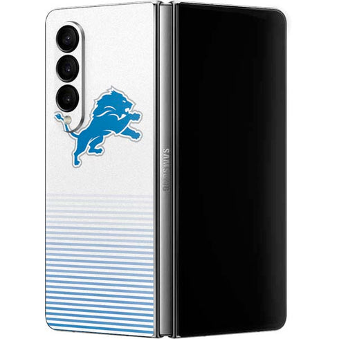 NFL Detroit Lions Breakaway Galaxy Z Fold4 5G Skin