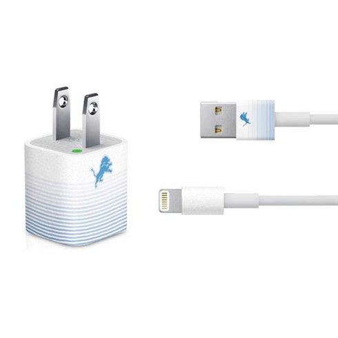 NFL Detroit Lions Breakaway iPhone Charger (5W USB) Skin