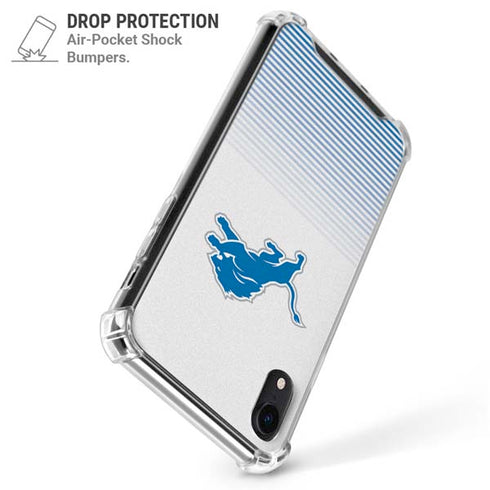 NFL Detroit Lions Breakaway iPhone XR Clear Case