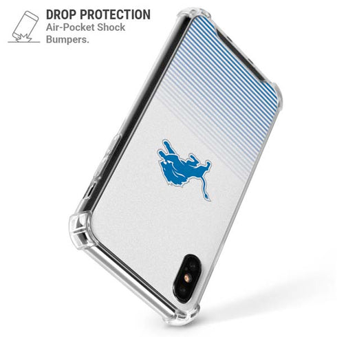 NFL Detroit Lions Breakaway iPhone XS Max Clear Case
