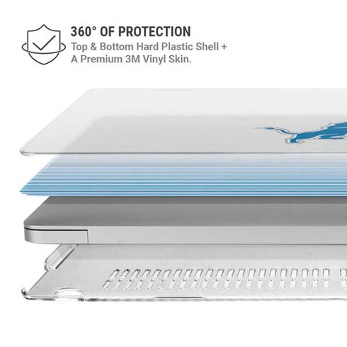 NFL Detroit Lions Breakaway MacBook Air 13in M1 (2021) Case plus Skin