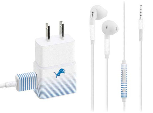 NFL Detroit Lions Breakaway Phone Charger Skin