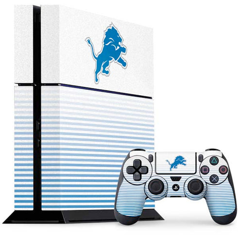 NFL Detroit Lions Breakaway PS4 Console and Controller Bundle Skin