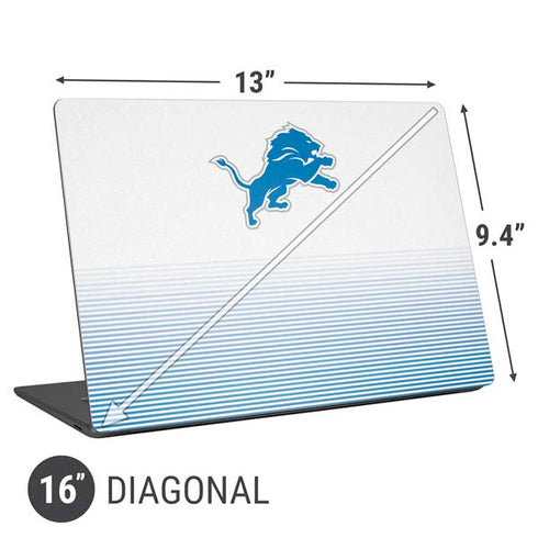 NFL Detroit Lions Breakaway Universal Laptop 16in (13 x 9.4in) Skin