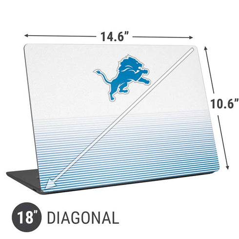 NFL Detroit Lions Breakaway Universal Laptop 18in (14.6 x 10.6in) Skin