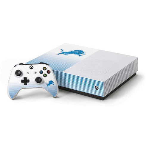 NFL Detroit Lions Breakaway Xbox One S All-Digital Edition Bundle Skin