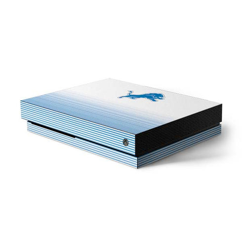NFL Detroit Lions Breakaway Xbox One X Console Skin