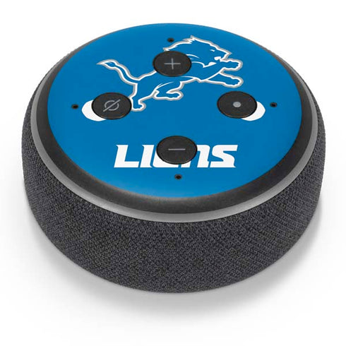 NFL Detroit Lions Distressed Amazon Echo Dot Skin
