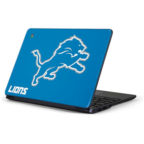 NFL Detroit Lions Distressed Samsung Chromebook Skin