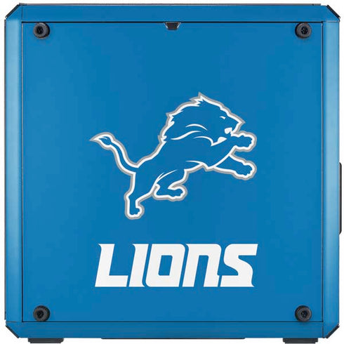 NFL Detroit Lions Distressed Cooler Master MasterBox Q300L Mini Tower Skin