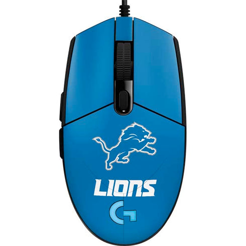 NFL Detroit Lions Distressed G203 Prodigy RGB Wired Gaming Mouse Skin