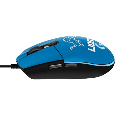 NFL Detroit Lions Distressed G203 Prodigy RGB Wired Gaming Mouse Skin